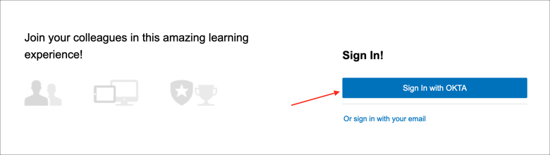go to https://[your-subdomain].mindtickle.com, click Sign in with OKTA